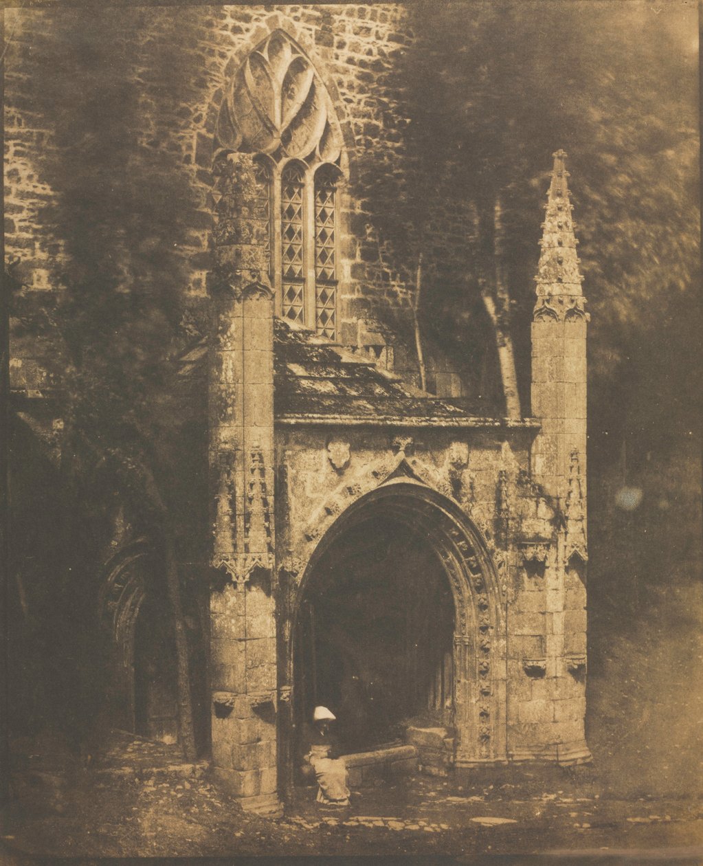 Fontaine de Notre-Dame à Saint-Brieuc, Bretagne, c. 1853 - Louis Rémy Robert