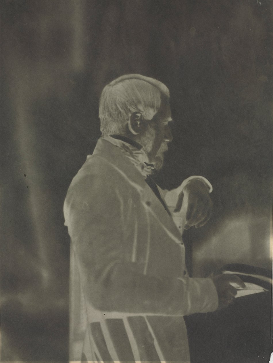 Autoportrait négatif - Louis Rémy Robert