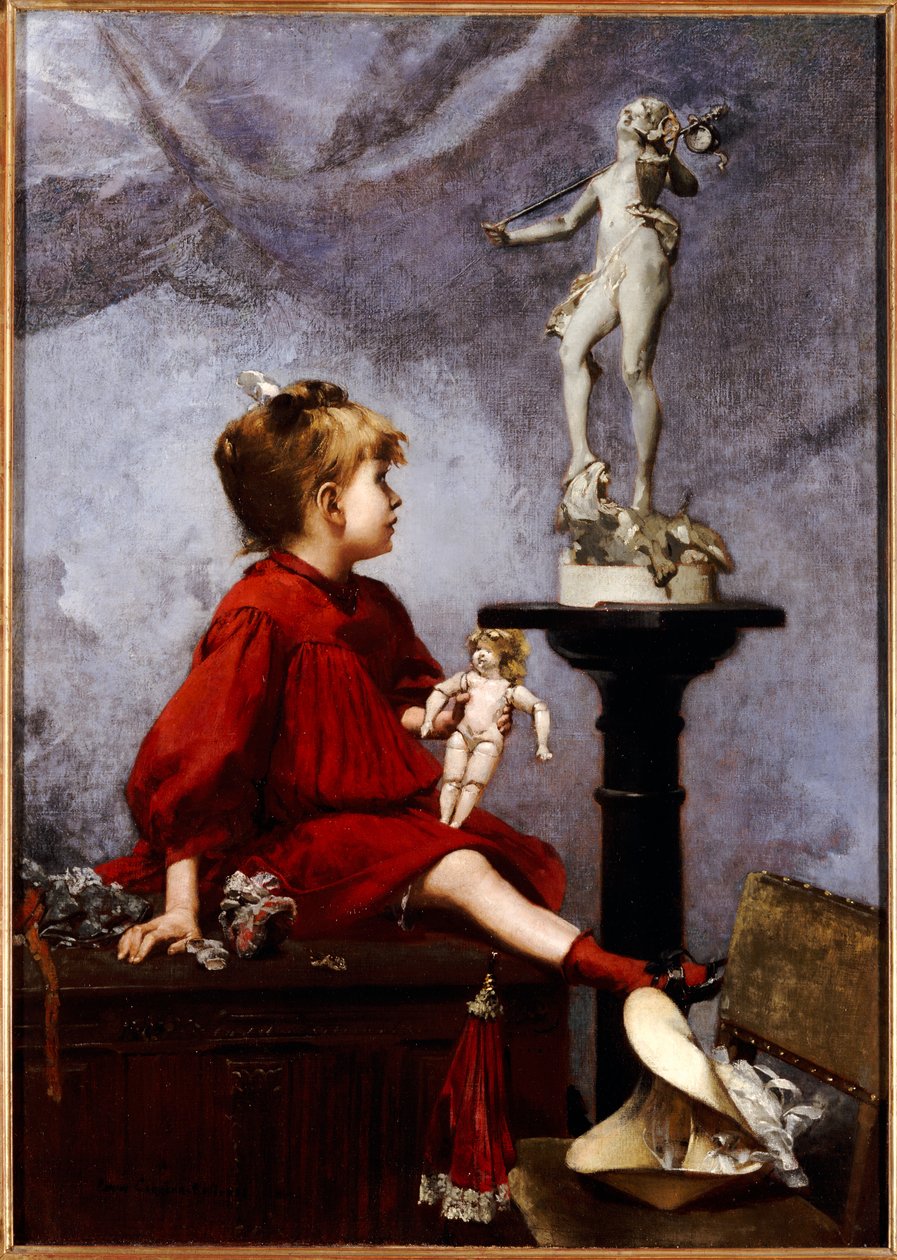 La poupée - Louis Robert Carrier Belleuse