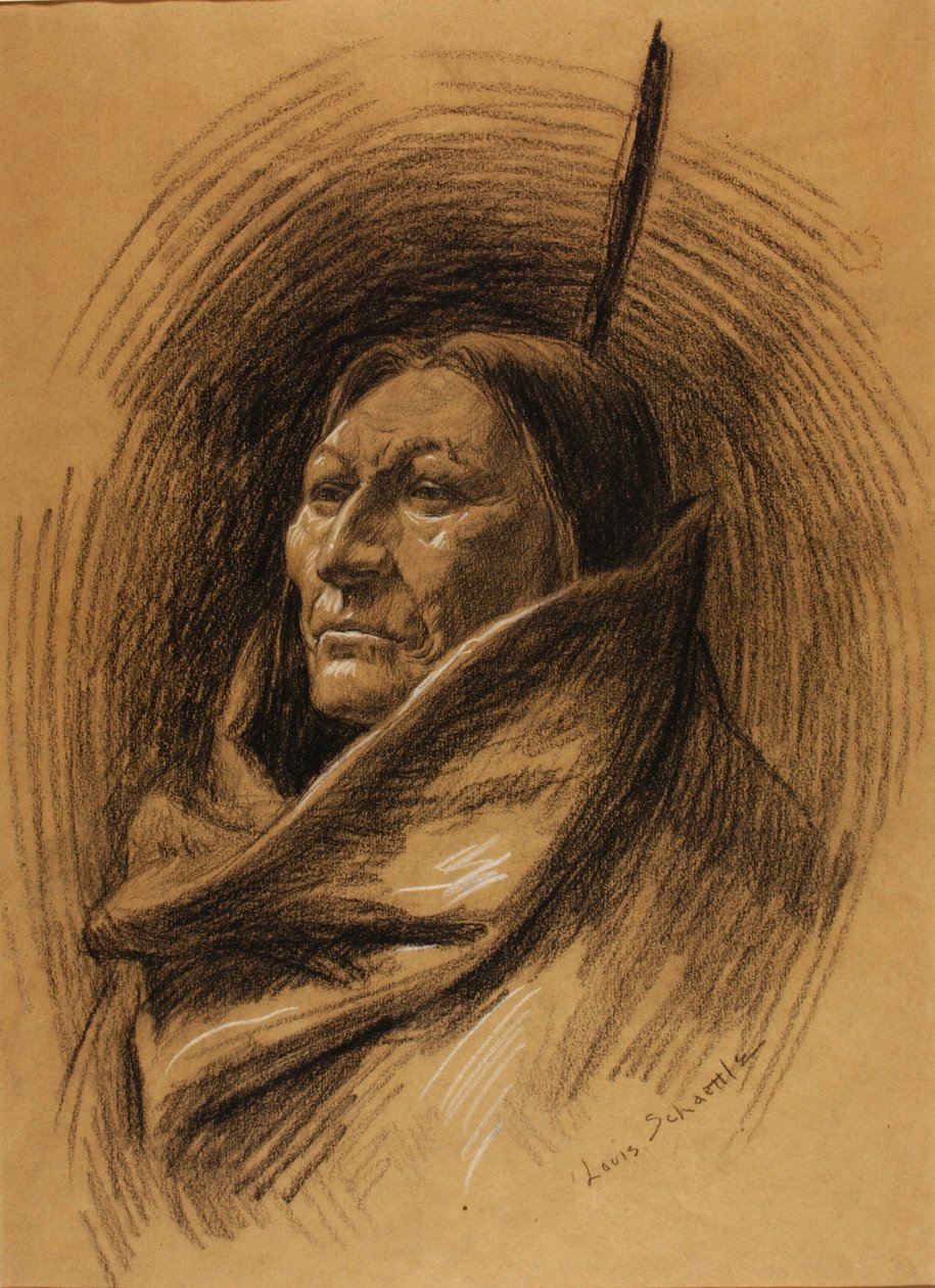 Sans titre (indien) - Louis Schaettle