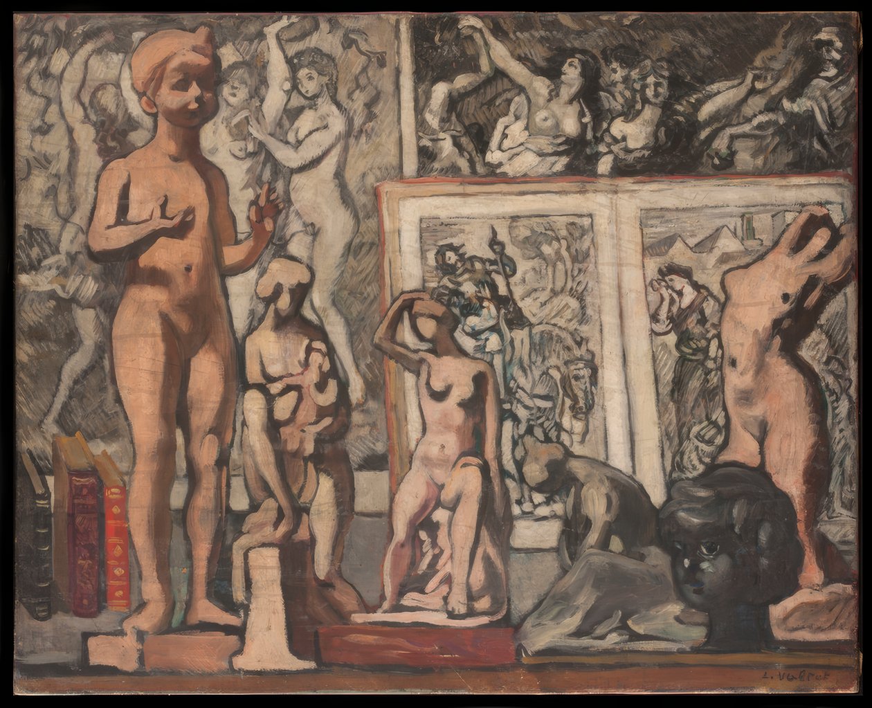 Académie de sculpture - Louis Valtat