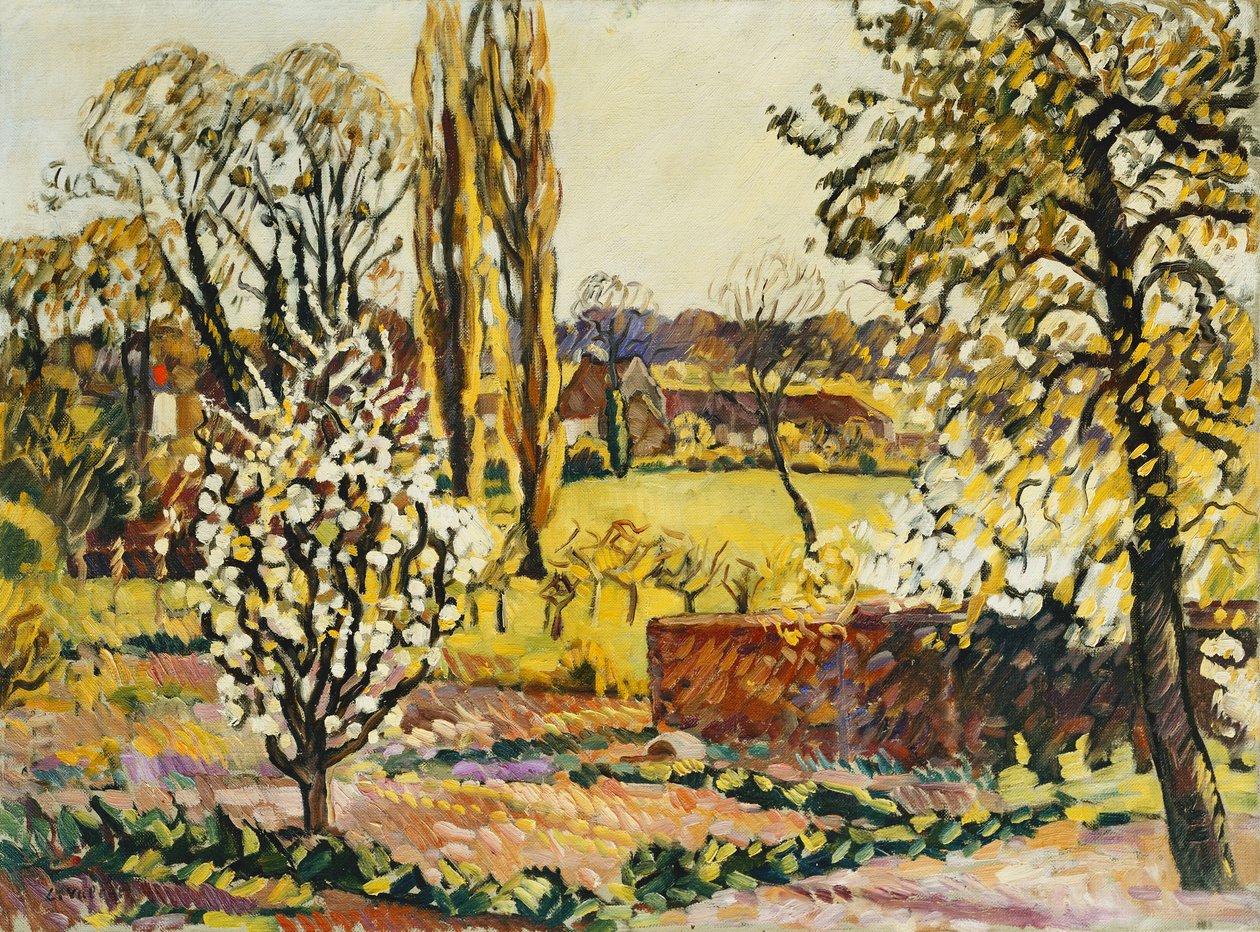 Paysage de Choisel, c.1914 - Louis Valtat