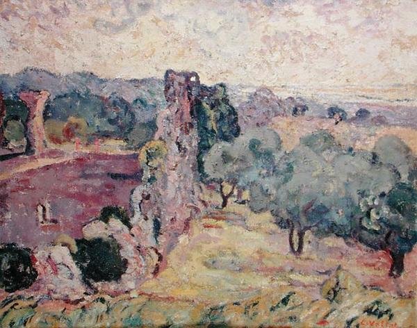 Paysage du sud de la France, c.1908 - Louis Valtat