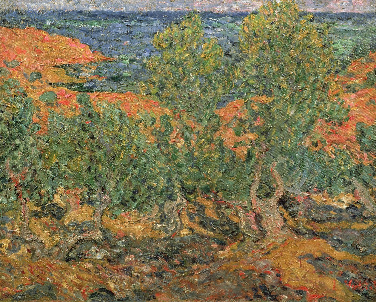 Rochers ocres - Louis Valtat