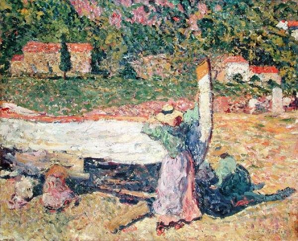 Le bateau - Louis Valtat