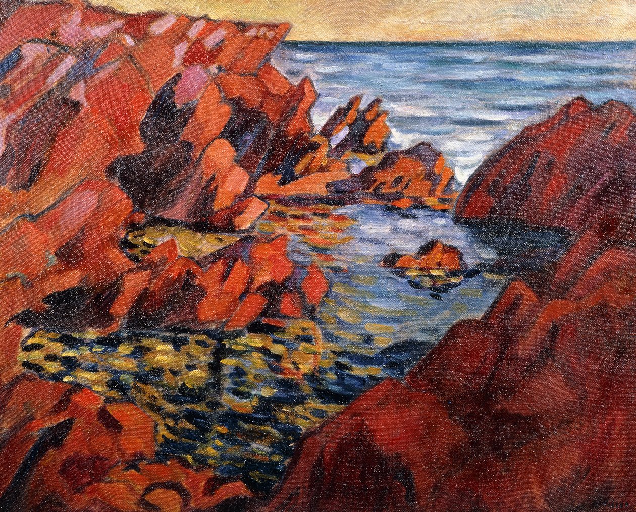 La Mer à Agay - Louis Valtat