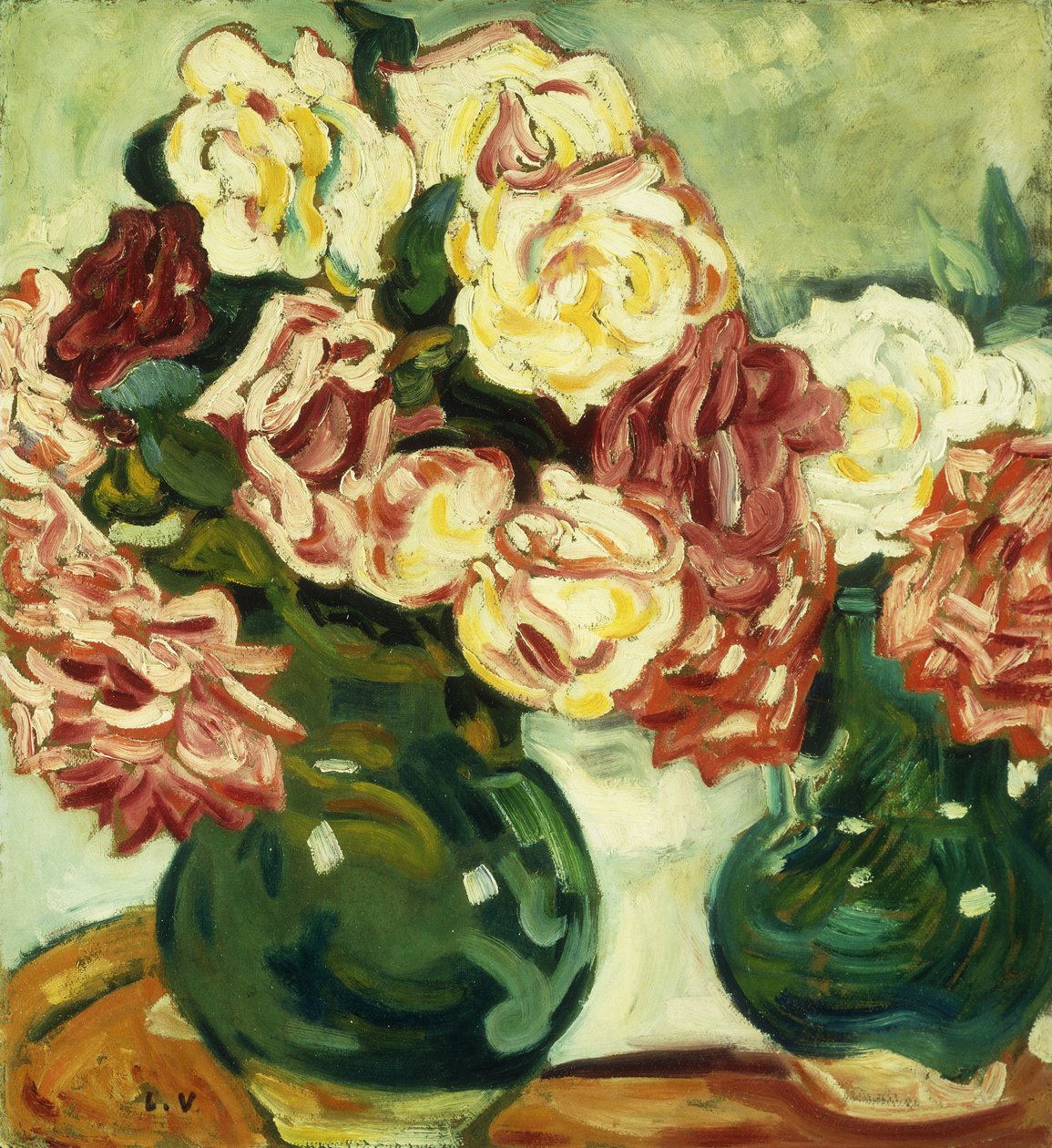 Deux vases de roses - Louis Valtat