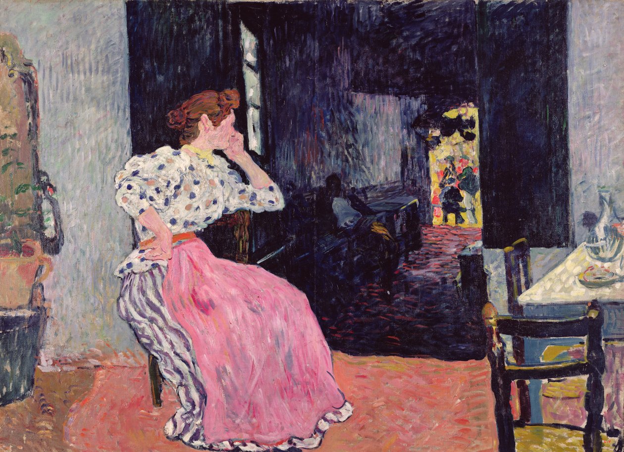 Femme au cabaret - Louis Valtat