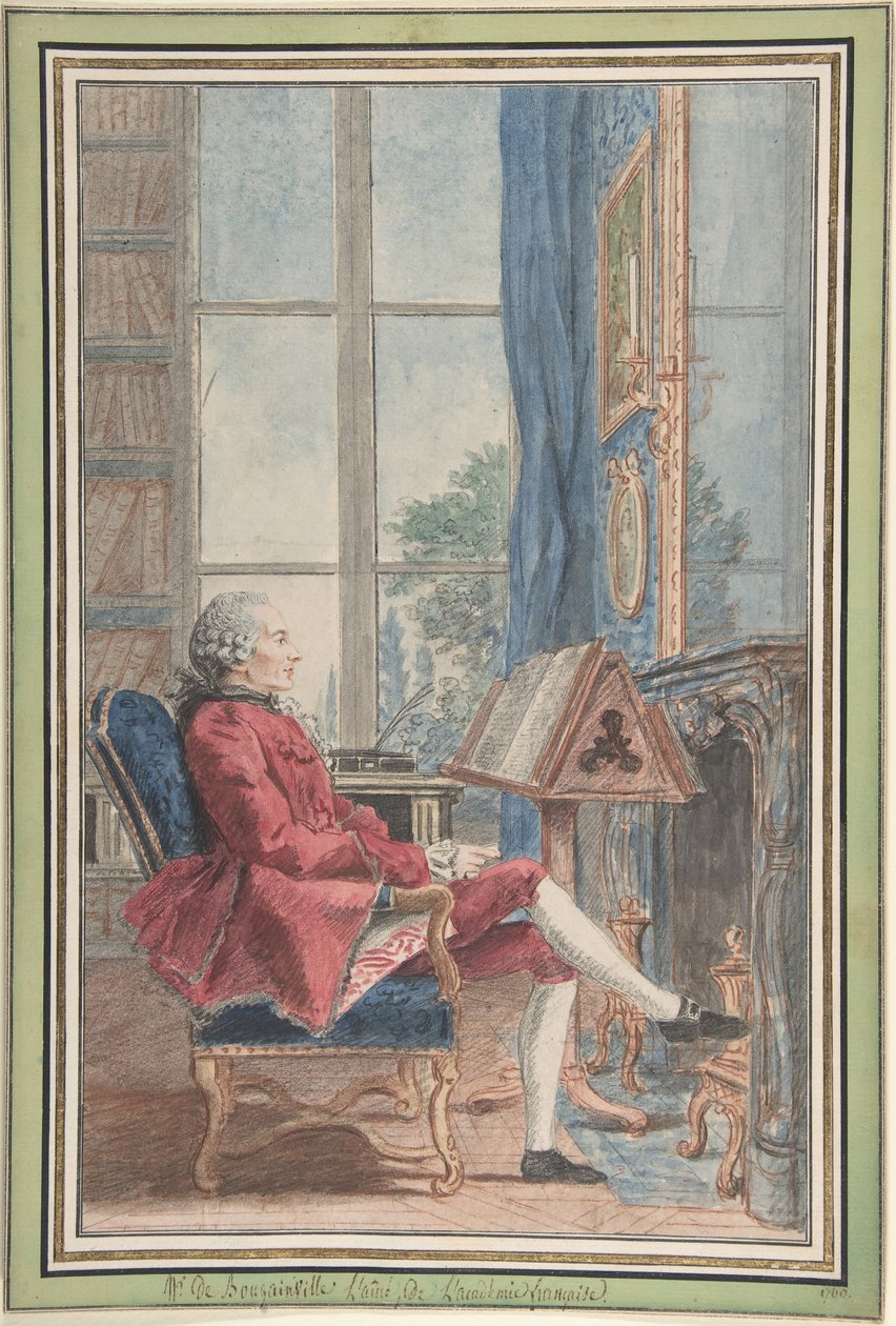 Jean-Pierre de Bougainville, 1760 - Louis de Carmontelle