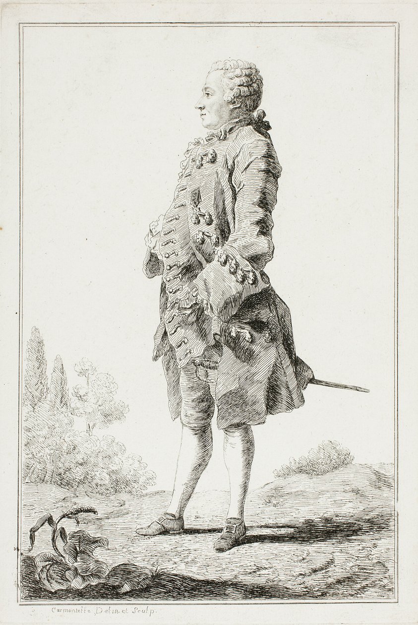 Le baron de Besenval - Louis de Carmontelle