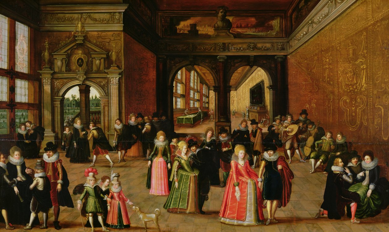 Un bal sous le règne de Henri IV - Louis de Caullery