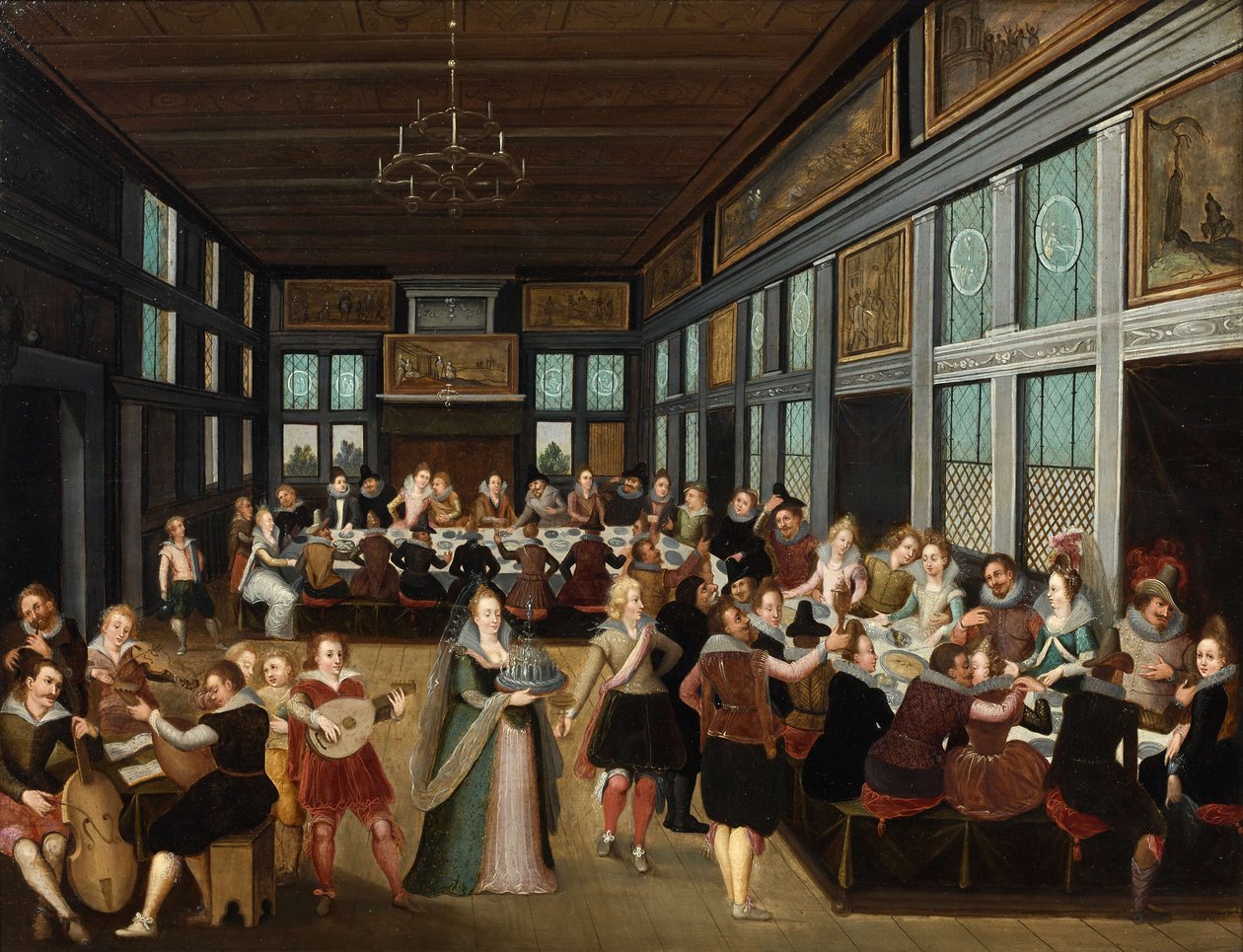 Banquet de mariage - Louis de Caullery
