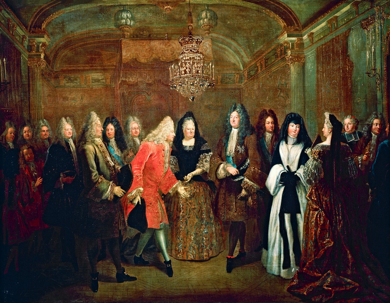 Louis XIV recevant l