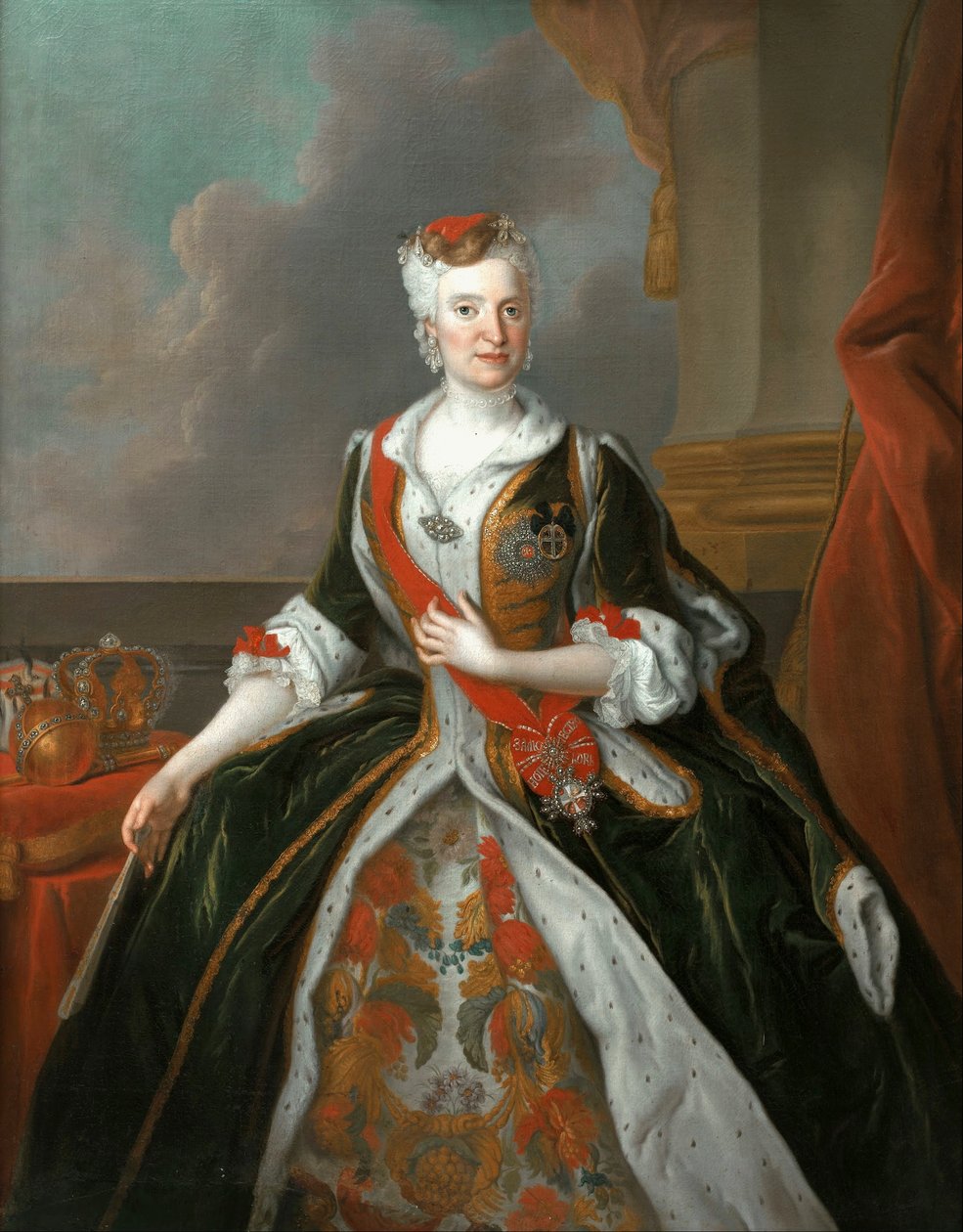 Portrait de Maria Josepha d