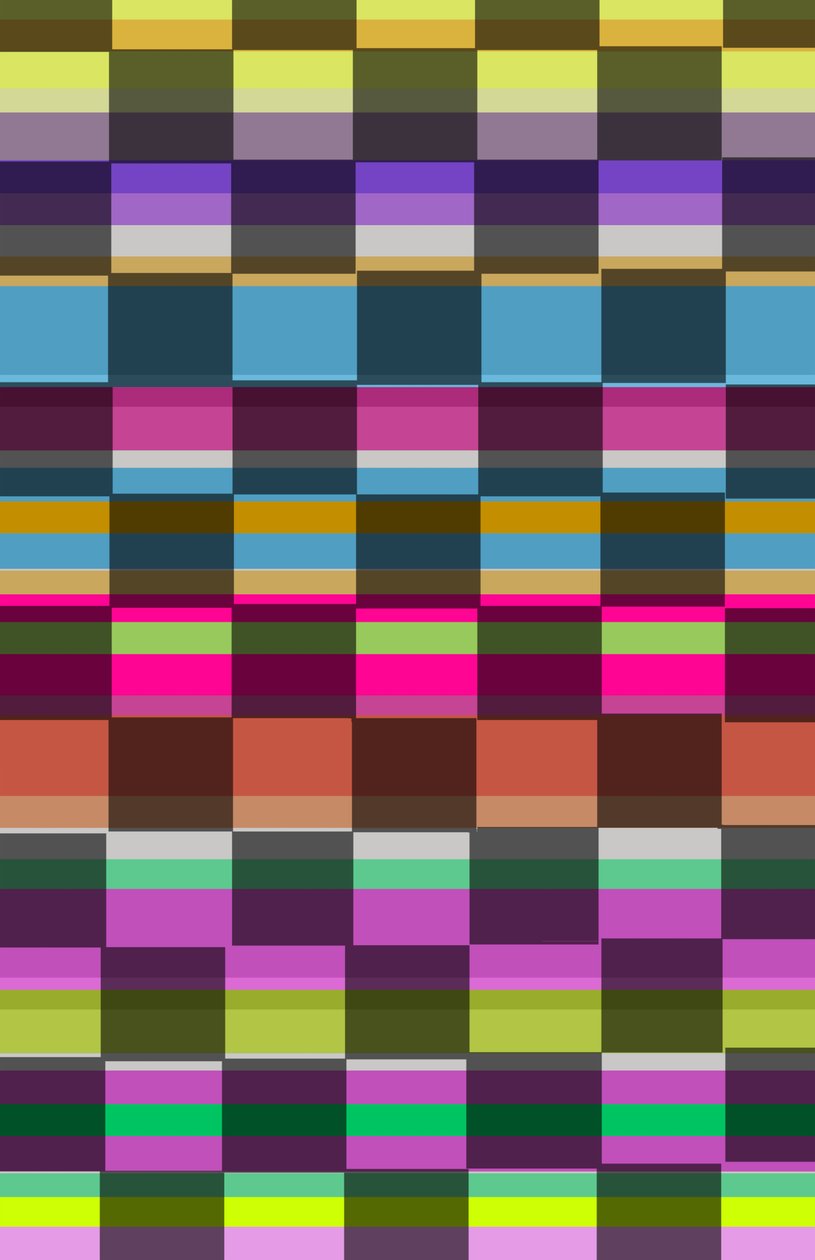 Cubes colorés - Louisa Hereford