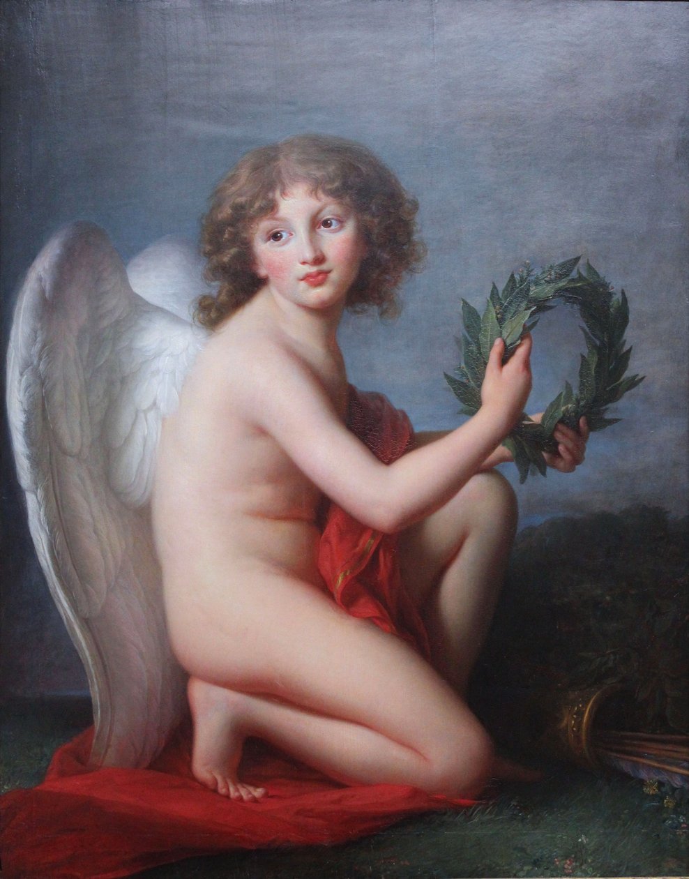 Portrait du prince Heinrich Lubomirski en Génie de la Renommée - Elisabeth Louise Vigee Lebrun
