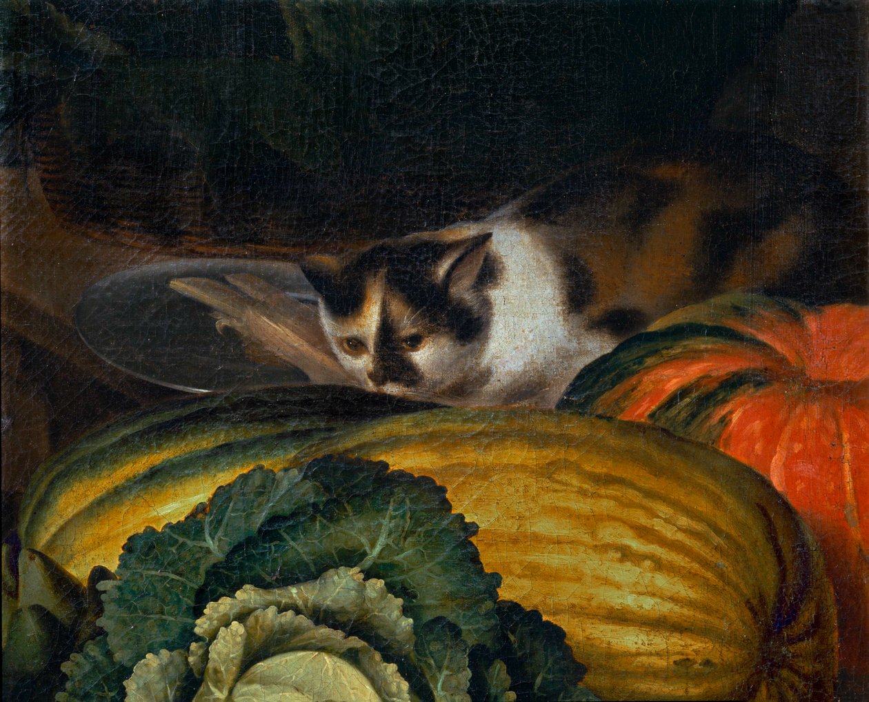La marchande de fruits et legumes - The greengrocer … - Louise (circle of) Moillon