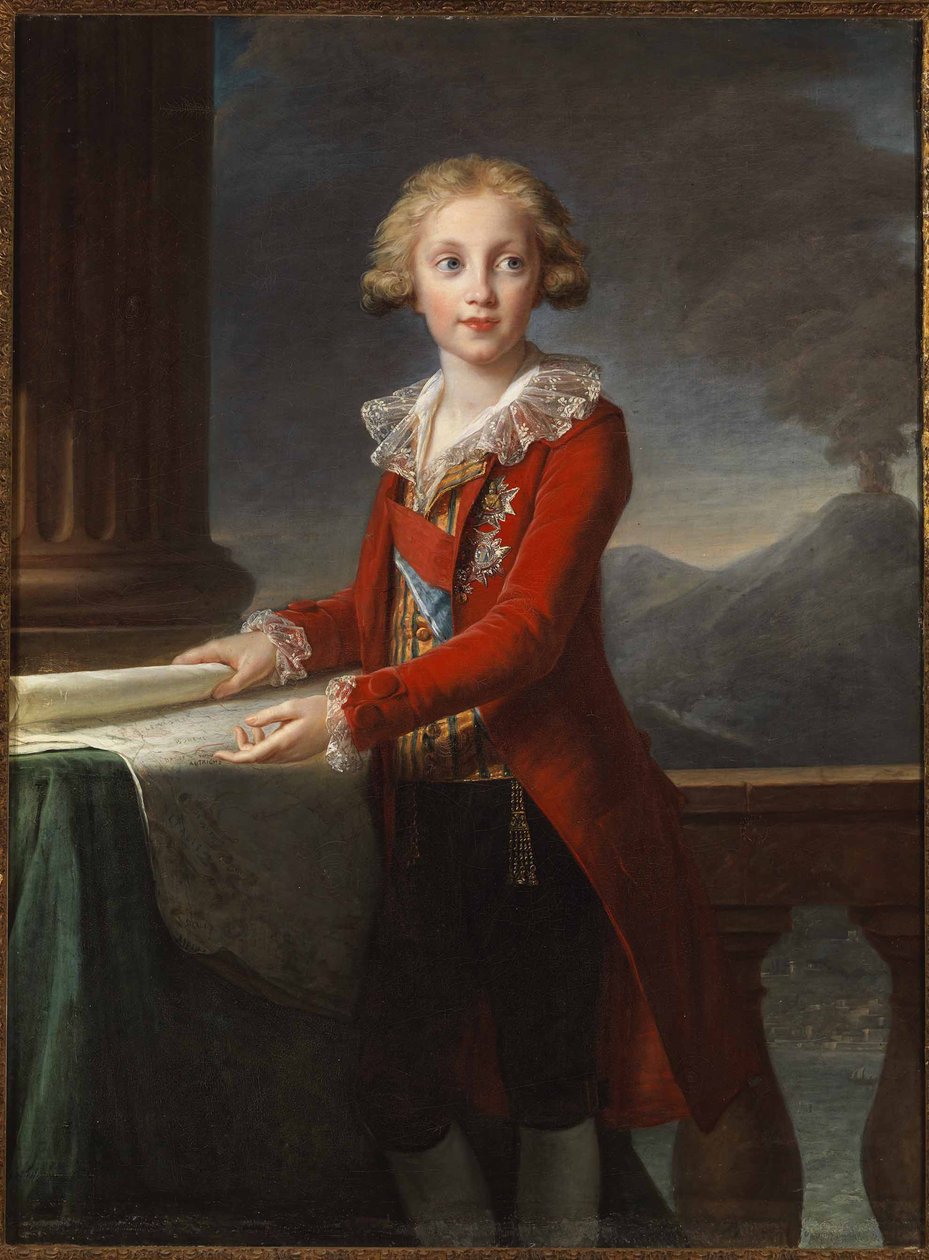 Portrait du roi François Ier des Deux-Siciles - Elisabeth Louise Vigee Lebrun