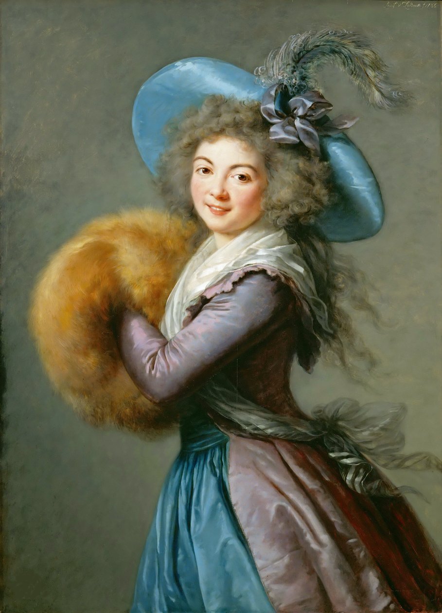 Portrait de Madame Molé-Raymond, 1786 - Elisabeth Louise Vigee Lebrun