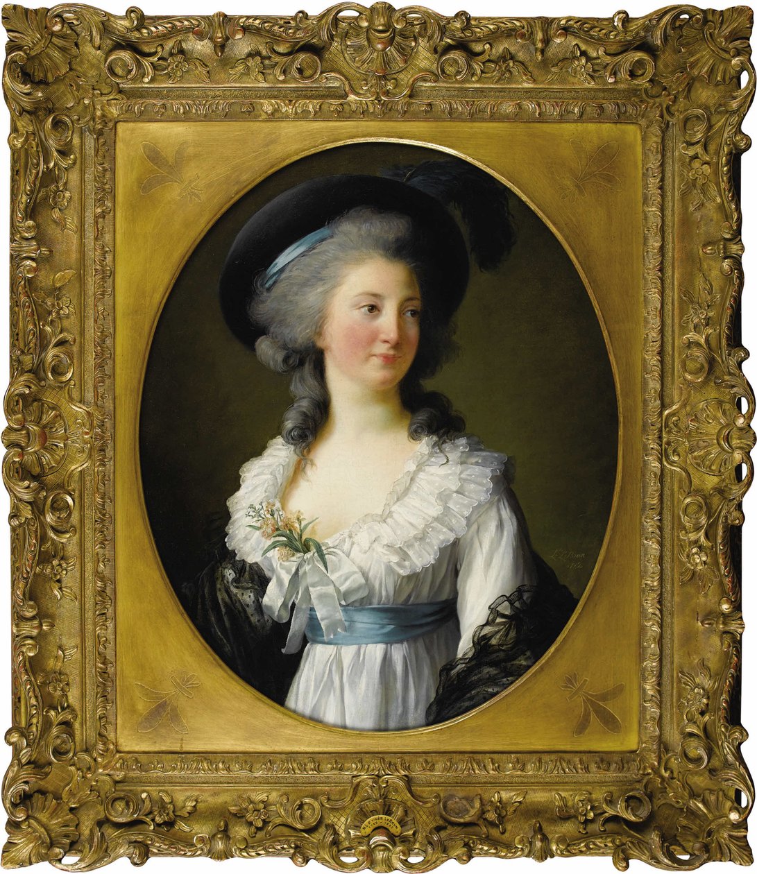 Portrait de Madame de Moreton comtesse de Chabrillan, 1782 - Elisabeth Louise Vigee Lebrun