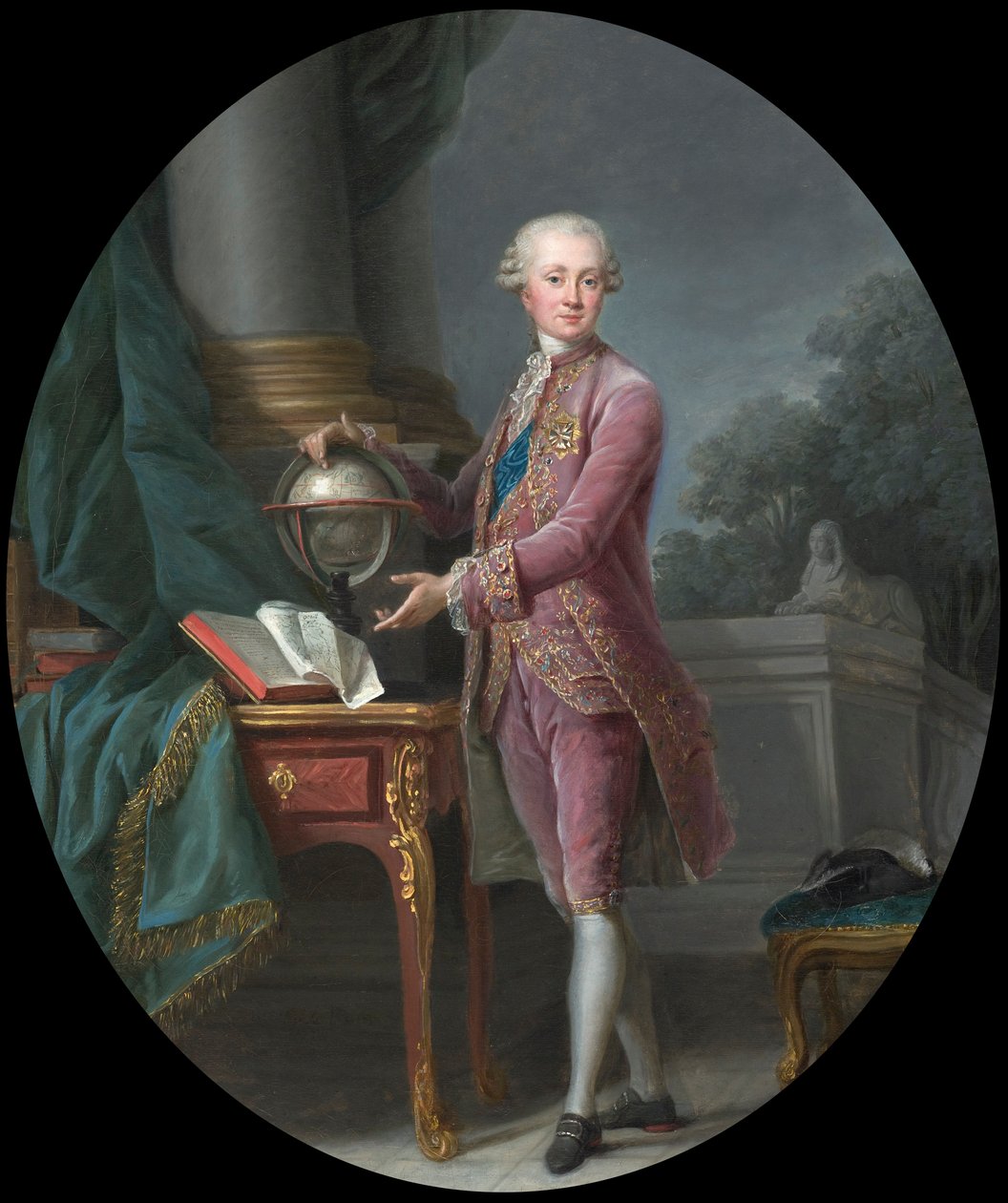 Portrait du prince Karl Heinrich von Nassau-Siegen 1743-1808, 1776 - Elisabeth Louise Vigee Lebrun