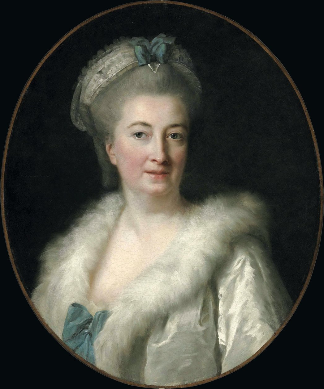 Portrait the mother of the artist, Madame Le Sèvre, née Jeanne Maissin 1728-1800, ca 1778. - Elisabeth Louise Vigee-Lebrun
