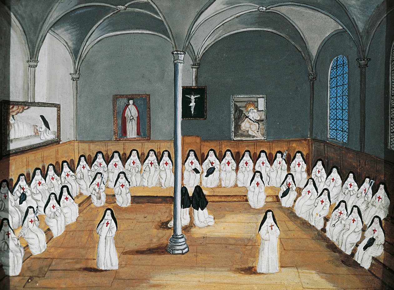 Abbaye de Port-Royal des Champs, chapitre des sœurs - Louise Magdeleine Hortemels