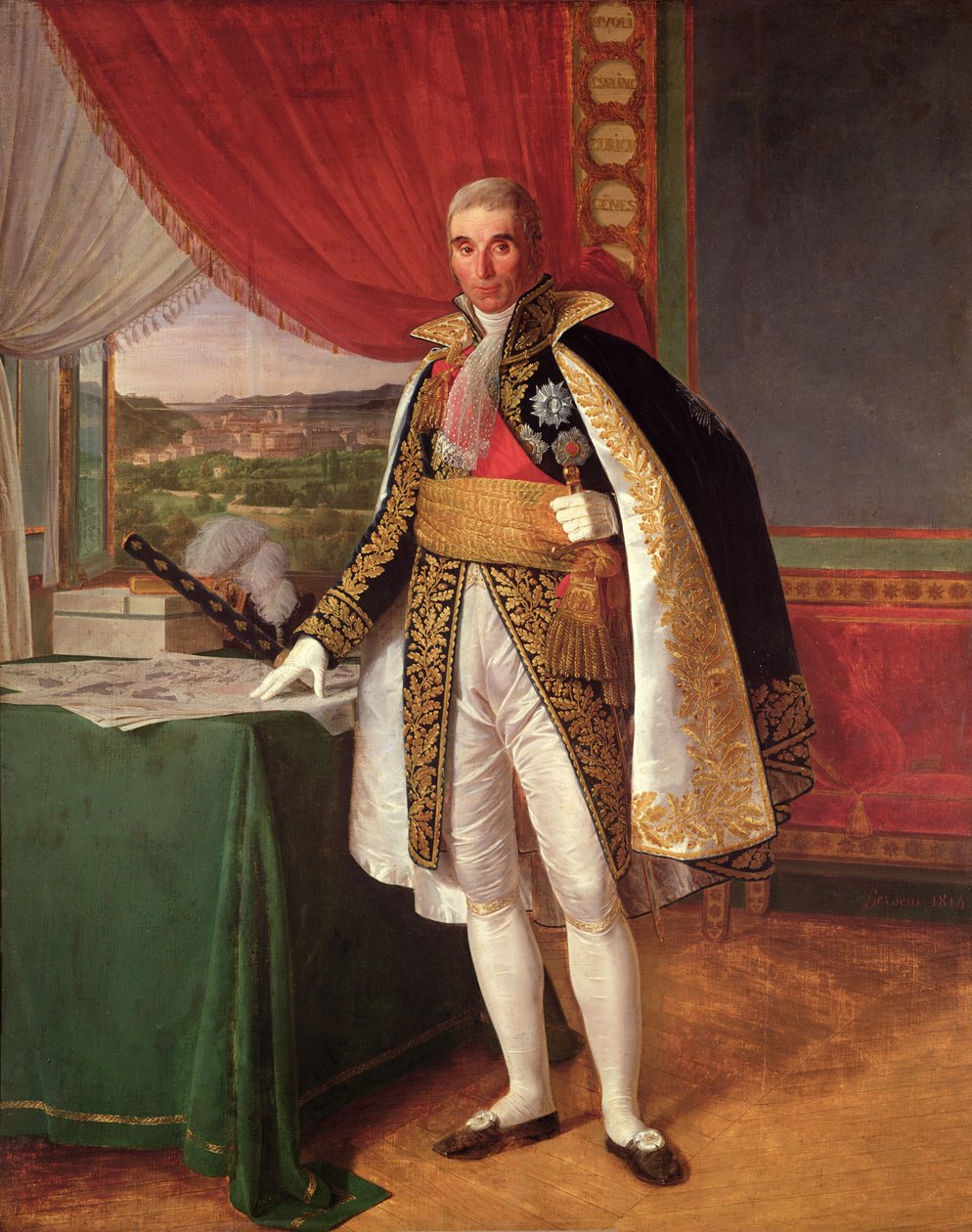 Maréchal André Masséna (1758-1817) Duc de Rivoli, 1814 - Louise Marie Jeanne Hersent