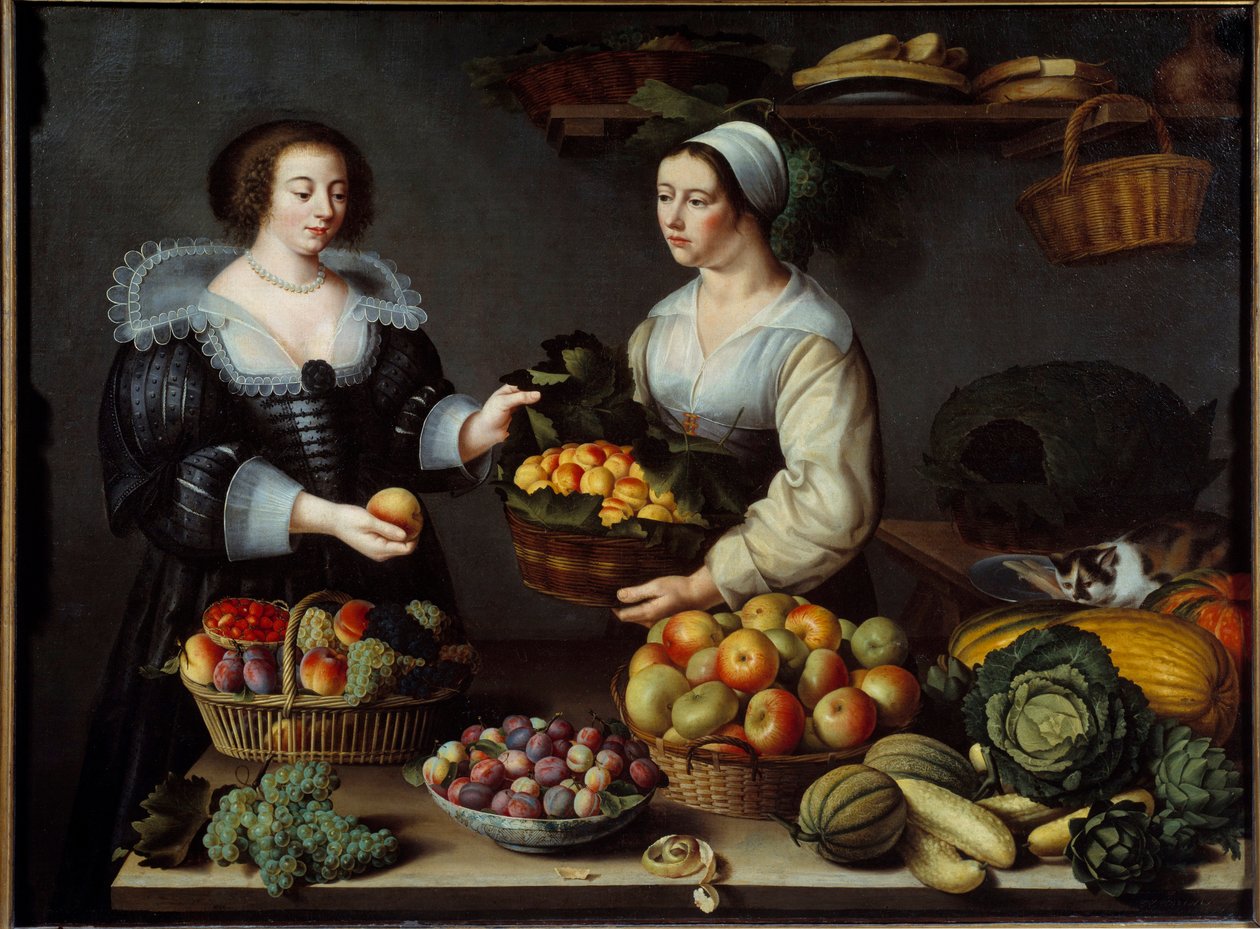 La marchande de fruits et de légumes - Louise Moillon