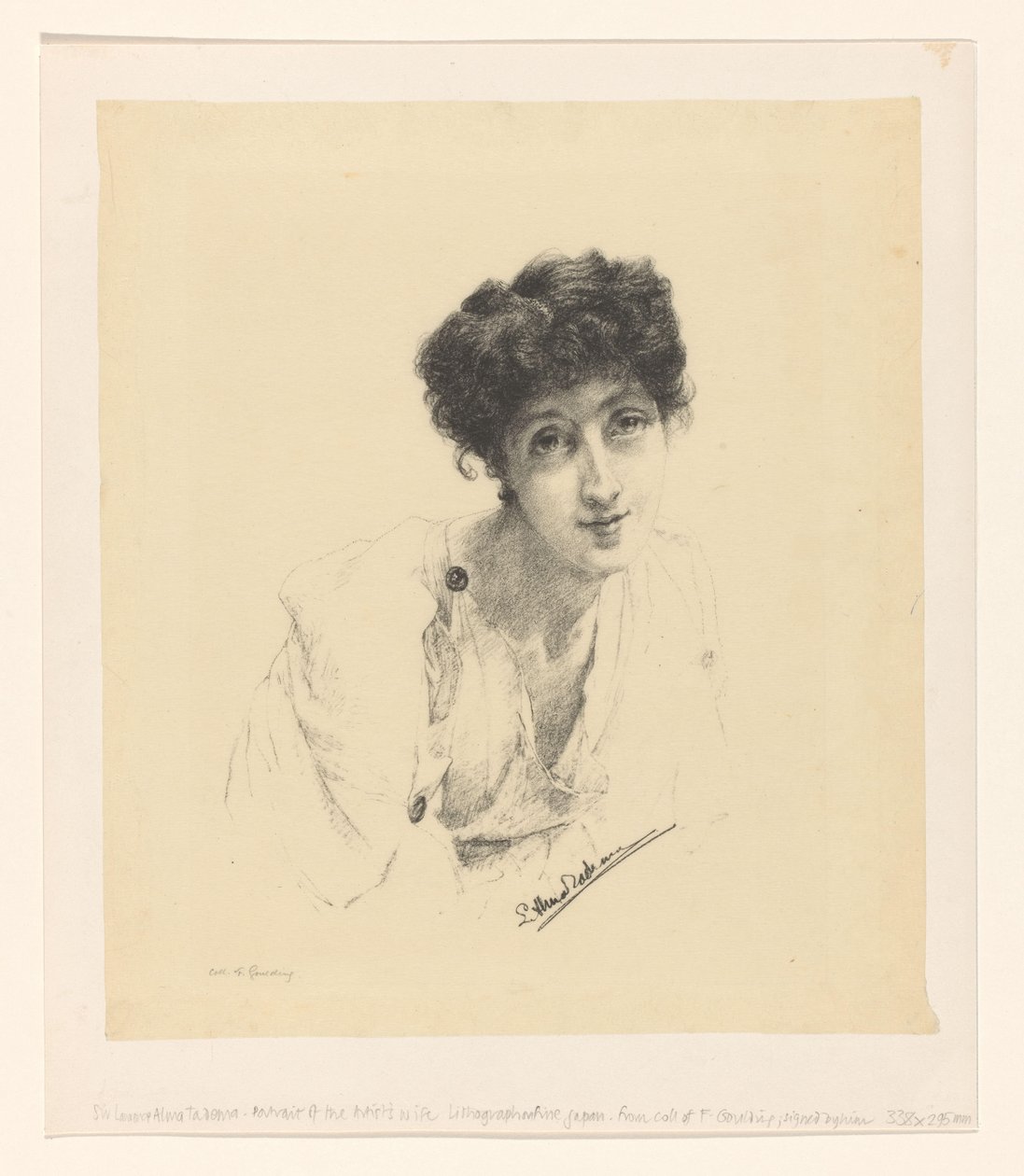 Portrait de Laura Theresa Alma-Tadema - Lourens Alma Tadema