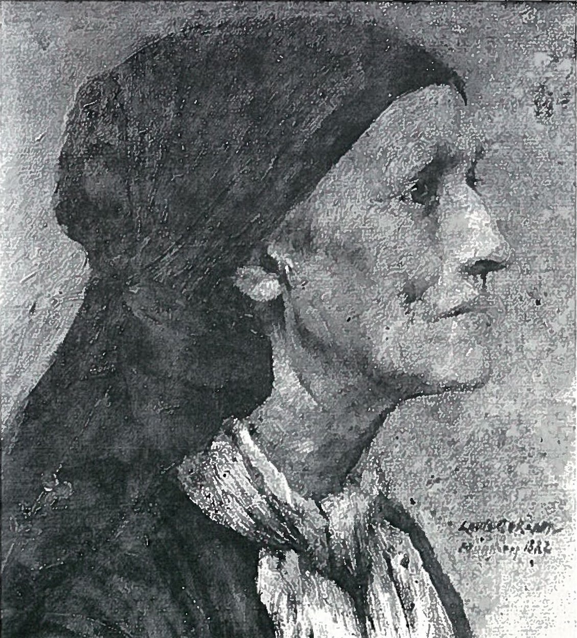 Vieille femme - Lovis Corinth