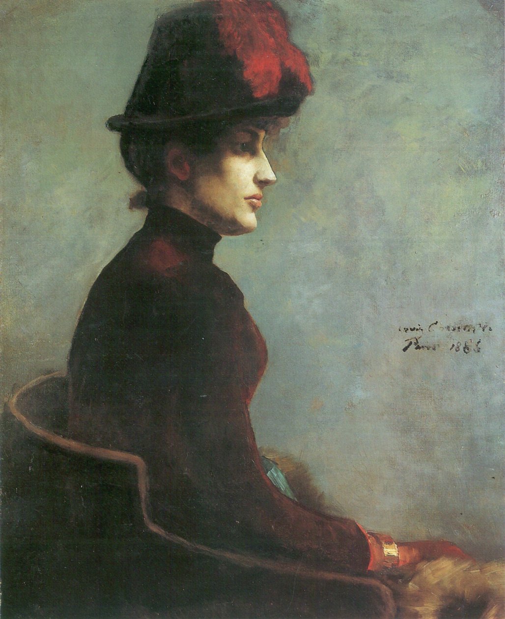 Portrait de femme, Paris - Lovis Corinth
