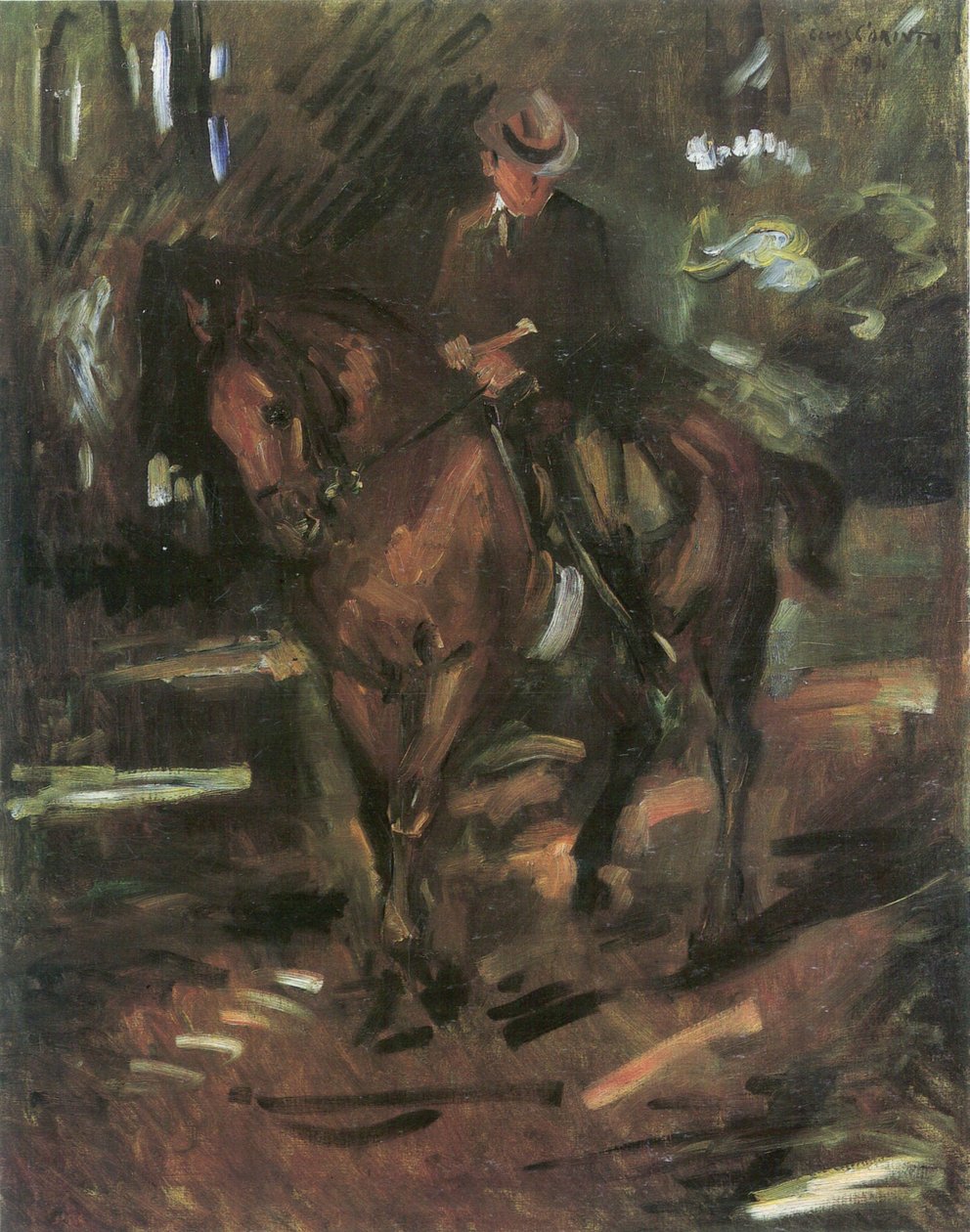 La chevauchée du matin - Lovis Corinth