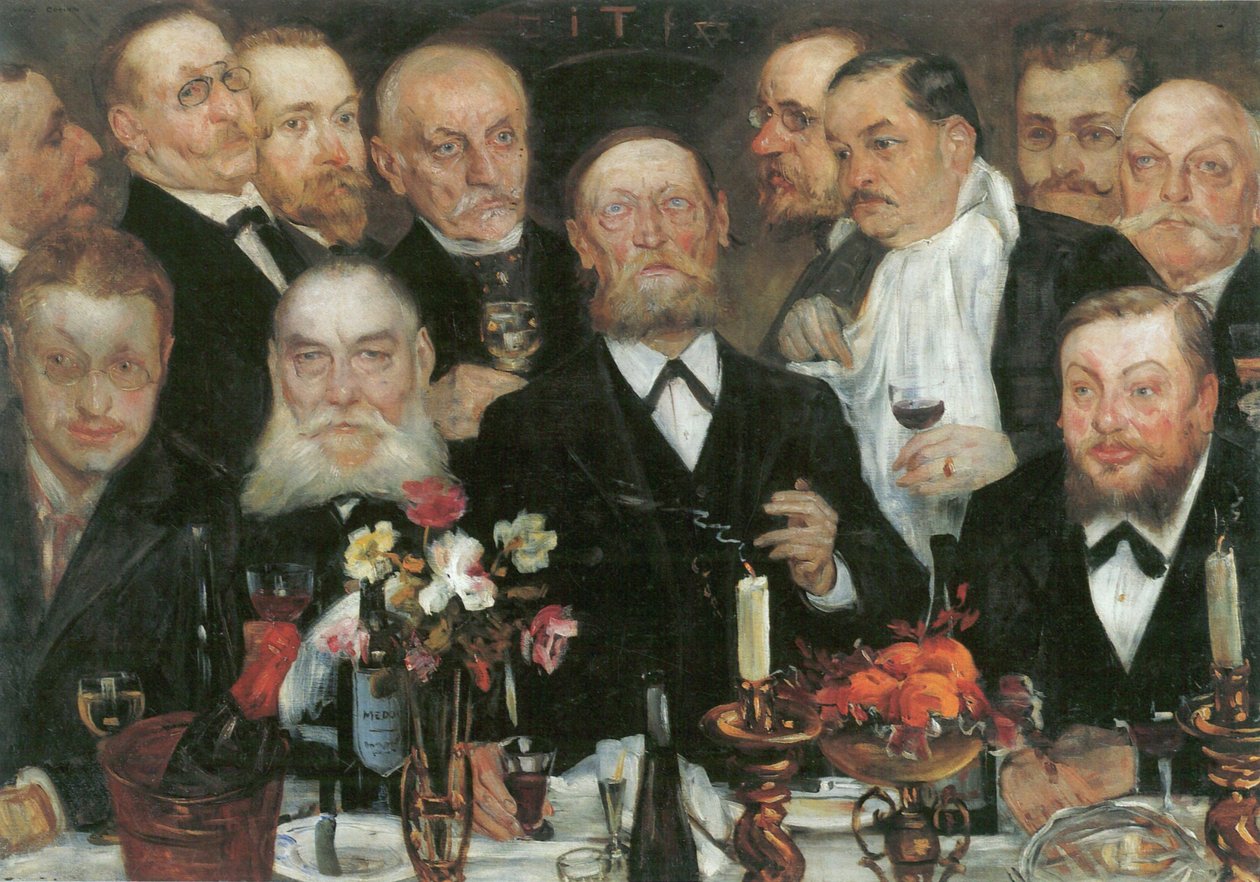 Les frères de la loge - Lovis Corinth