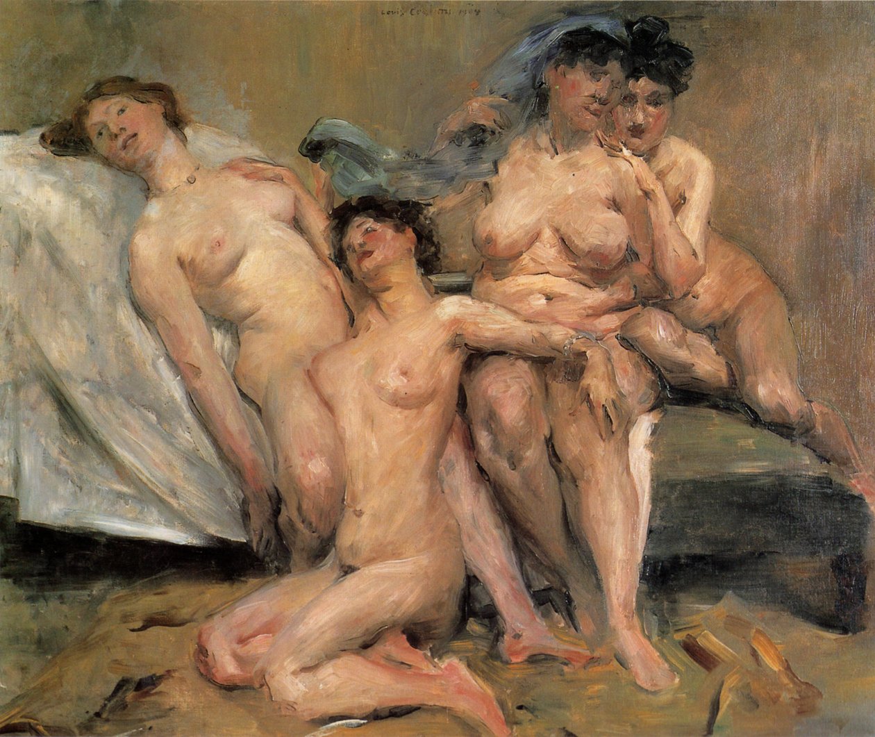 Groupe de femmes amies - Lovis Corinth
