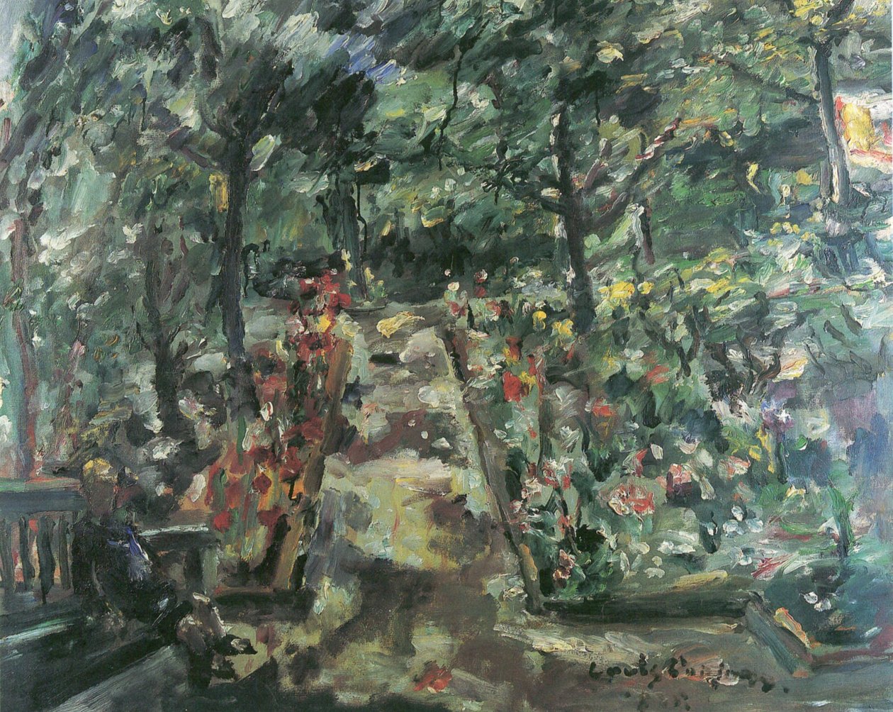 Jardin à Berlin-Westend - Lovis Corinth