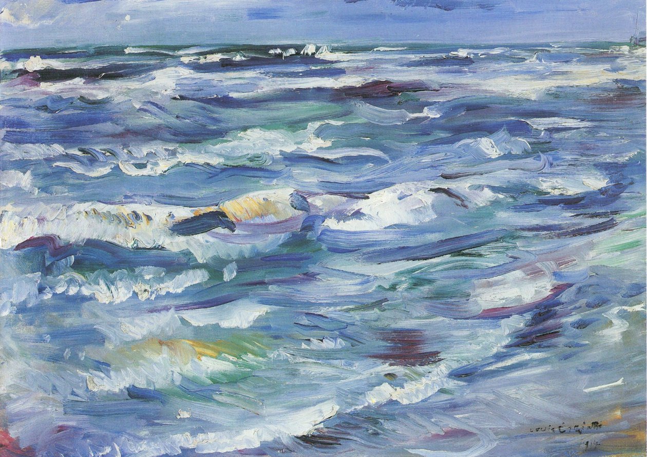 Mer près de La Spezia - Lovis Corinth