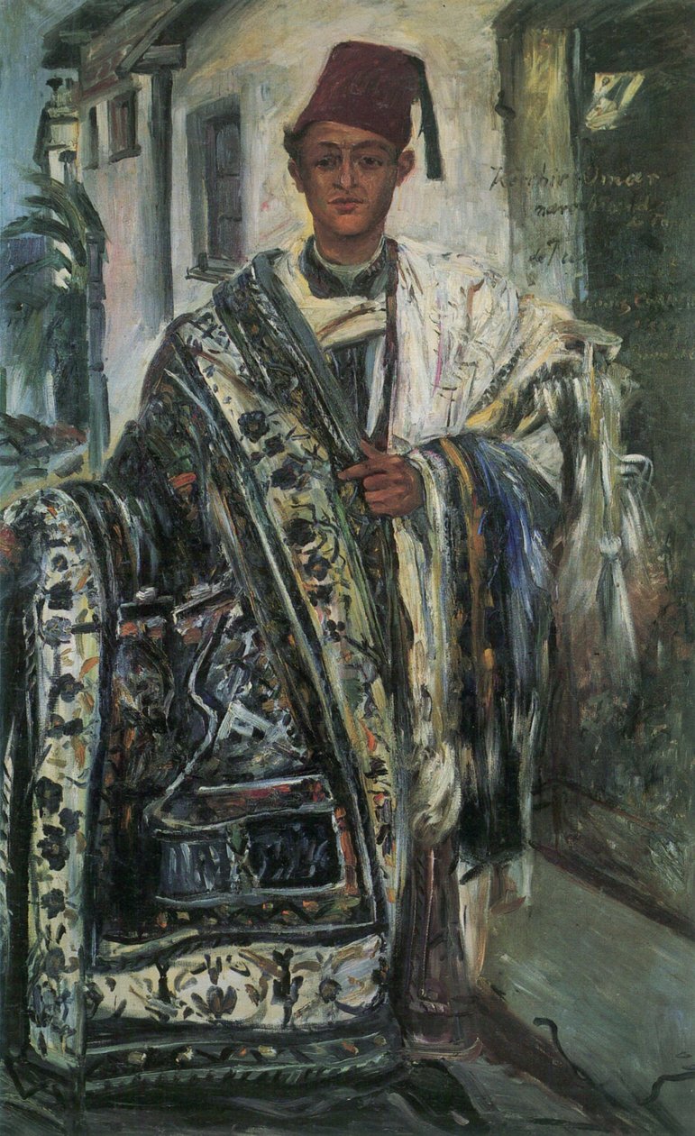 Marchand de tapis oriental - Lovis Corinth