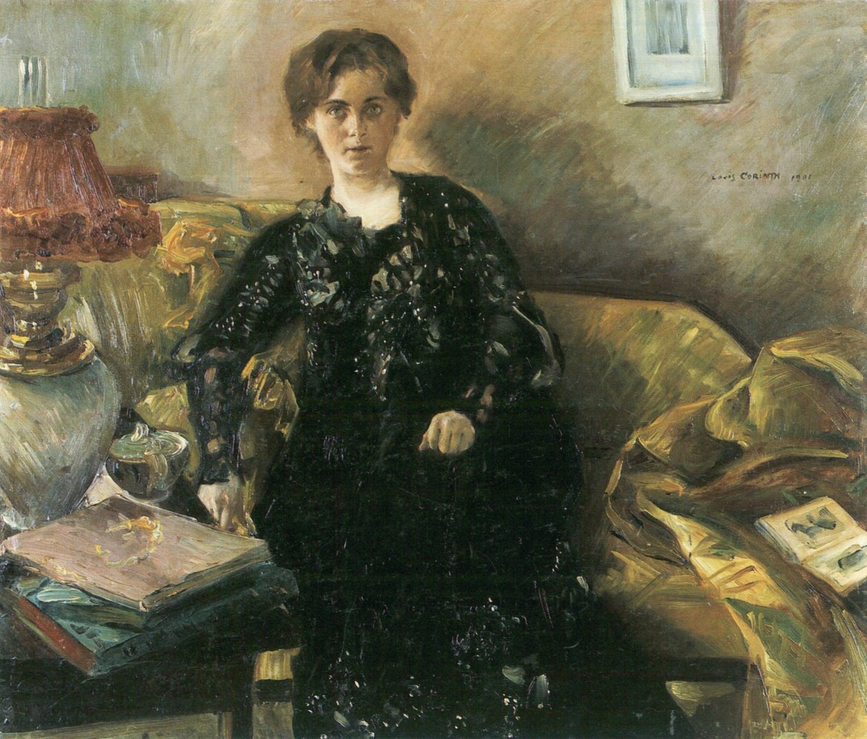 Portrait de Frau Korfiz Holm - Lovis Corinth