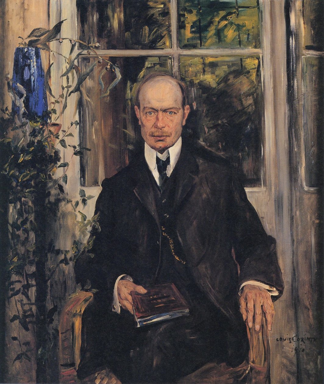 Portrait de Henry B. Simms | Lovis Corinth | Estampe d'art
