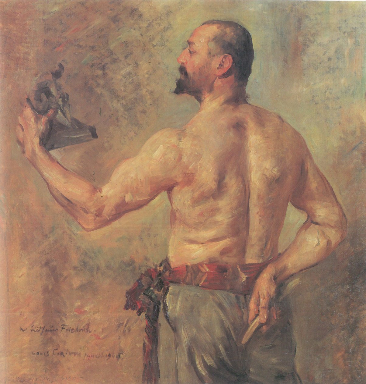 Portrait du sculpteur Friedrich - Lovis Corinth