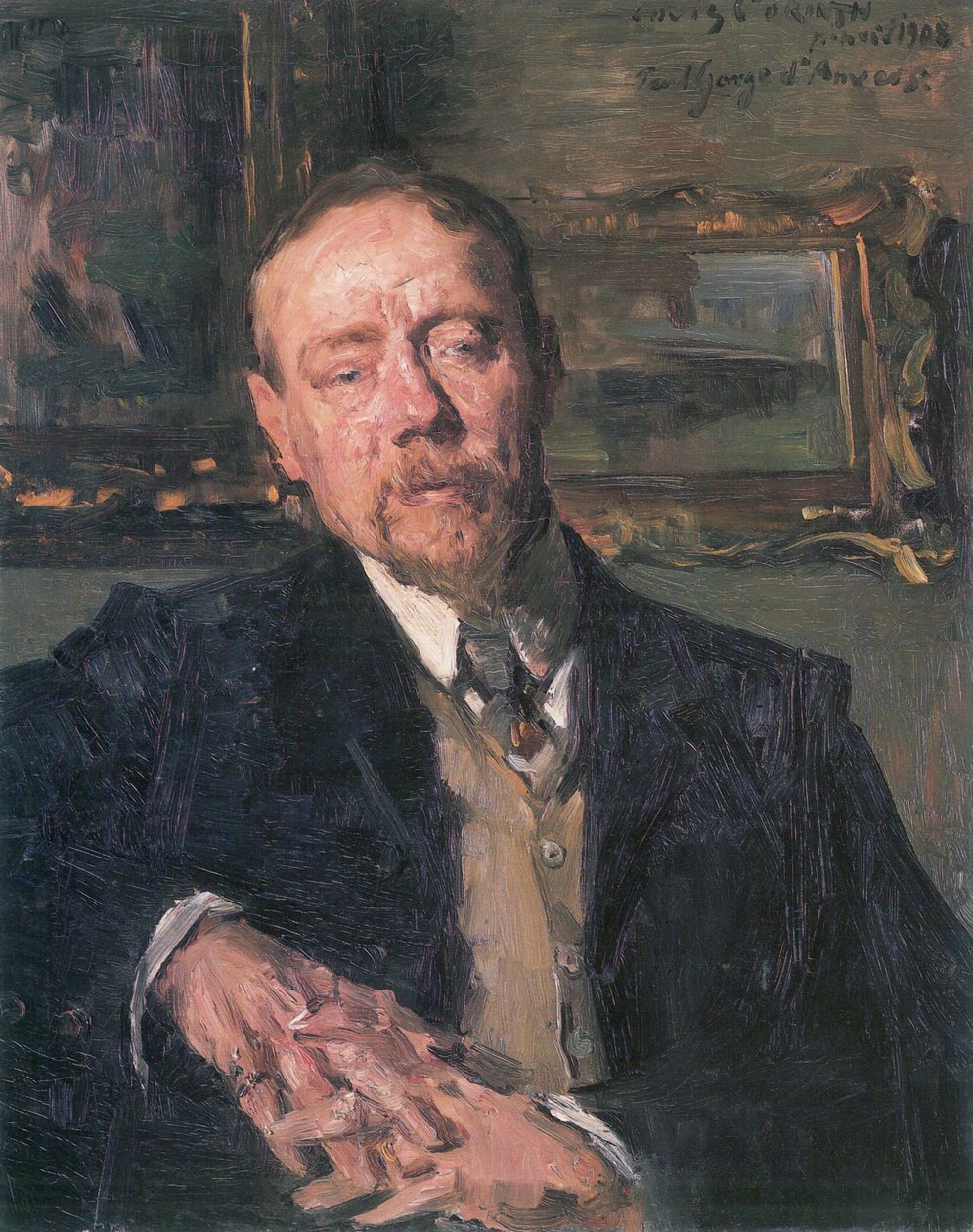 Portrait du peintre Eugene Gorgen - Lovis Corinth