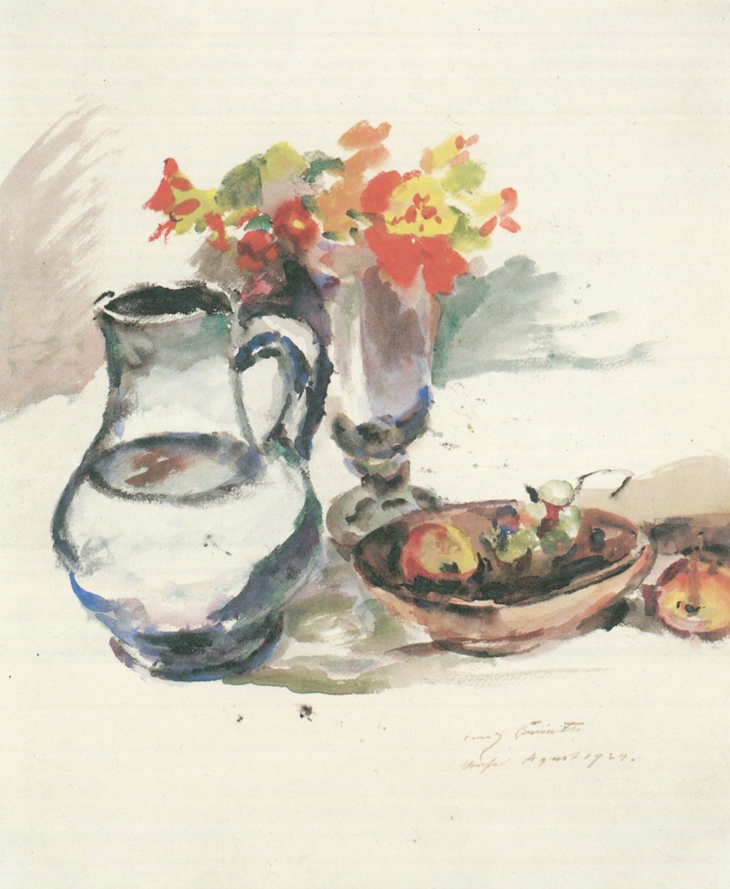 Nature morte Kapuziner-Straun - Lovis Corinth