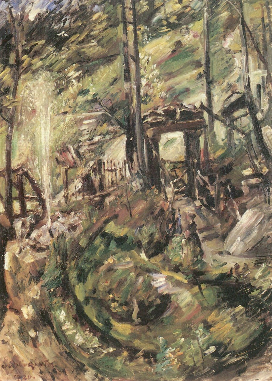 Walchensee, fontaine - Lovis Corinth
