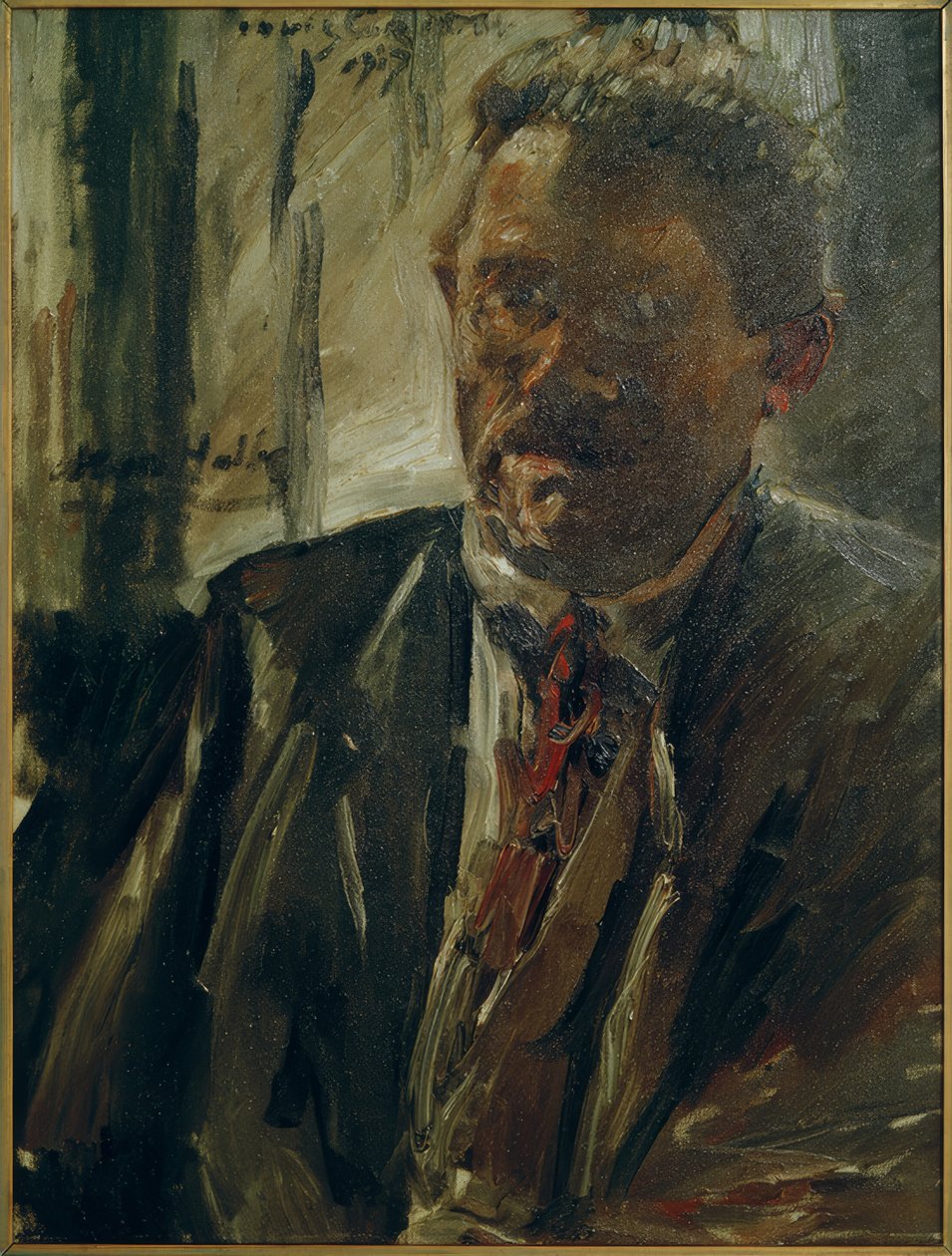 Portrait de Max Halbe - Lovis Corinth