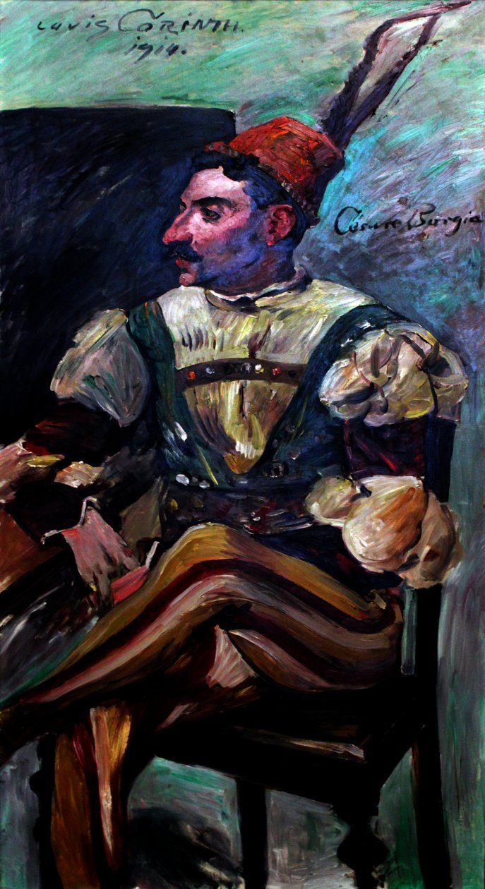 César Borgia - Lovis Corinth