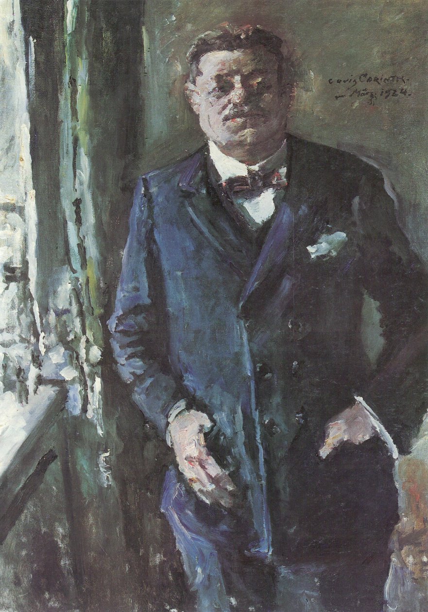 Portrait du président du Reich, Friedrich Ebert - Lovis Corinth