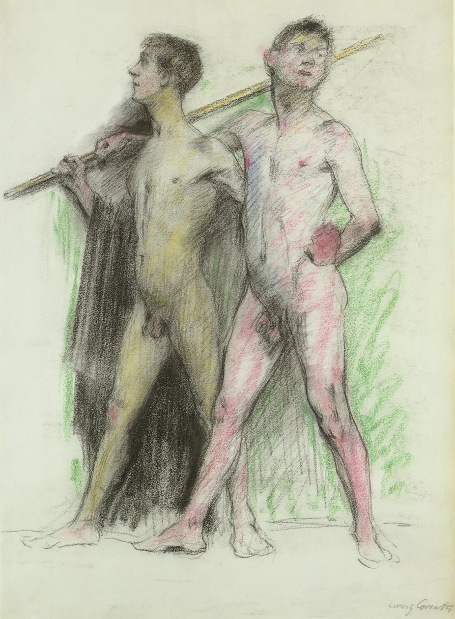 Étude de deux figures masculines - Lovis Corinth