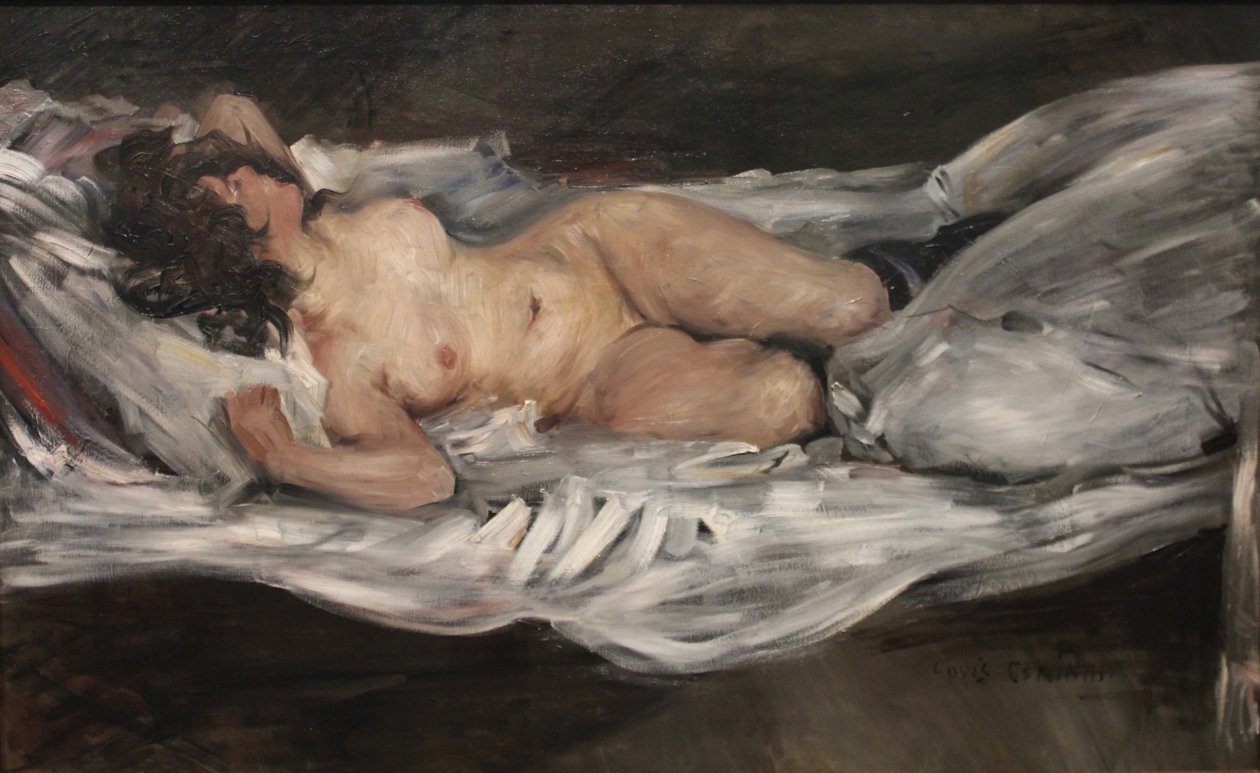Nu féminin couché - Lovis (1858 1925) Corinth