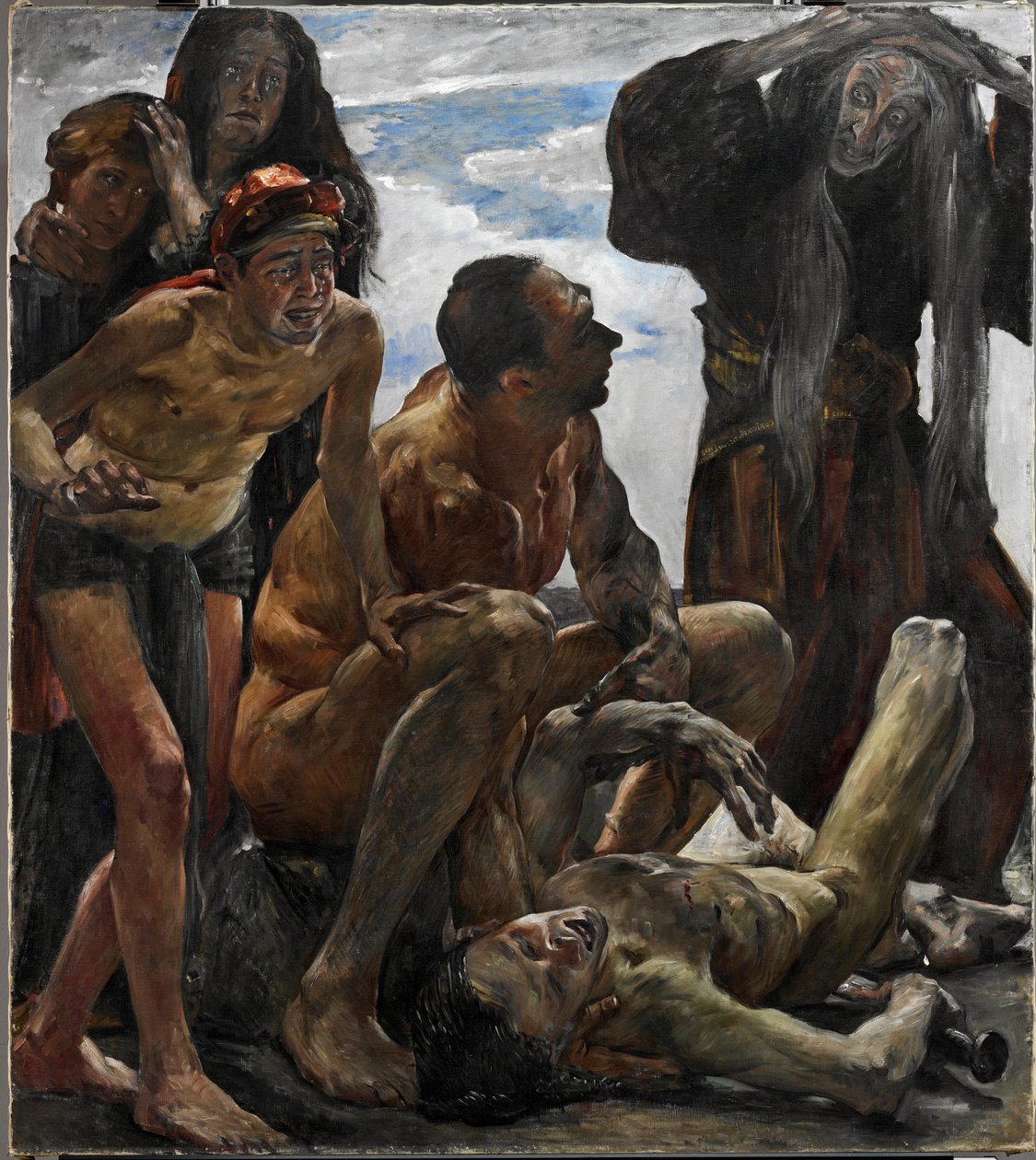 Le deuil - Lovis Corinth
